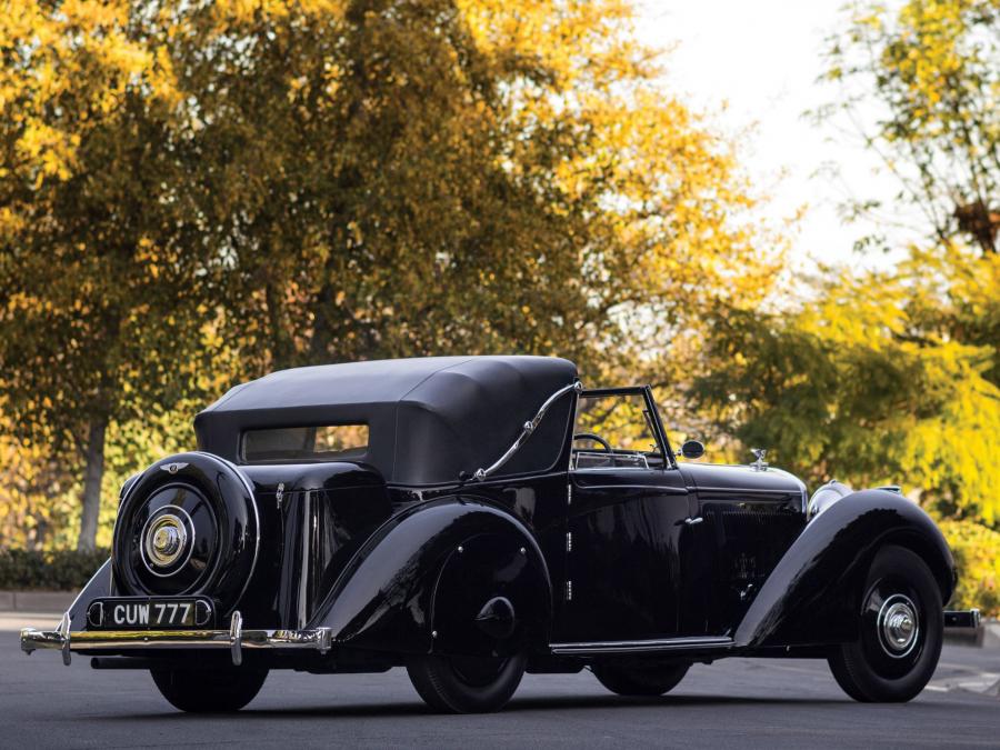  Bentley 3&frac12;-Litre Sedanca Coupe by Windovers 1936 года  (фото 3 из 6)